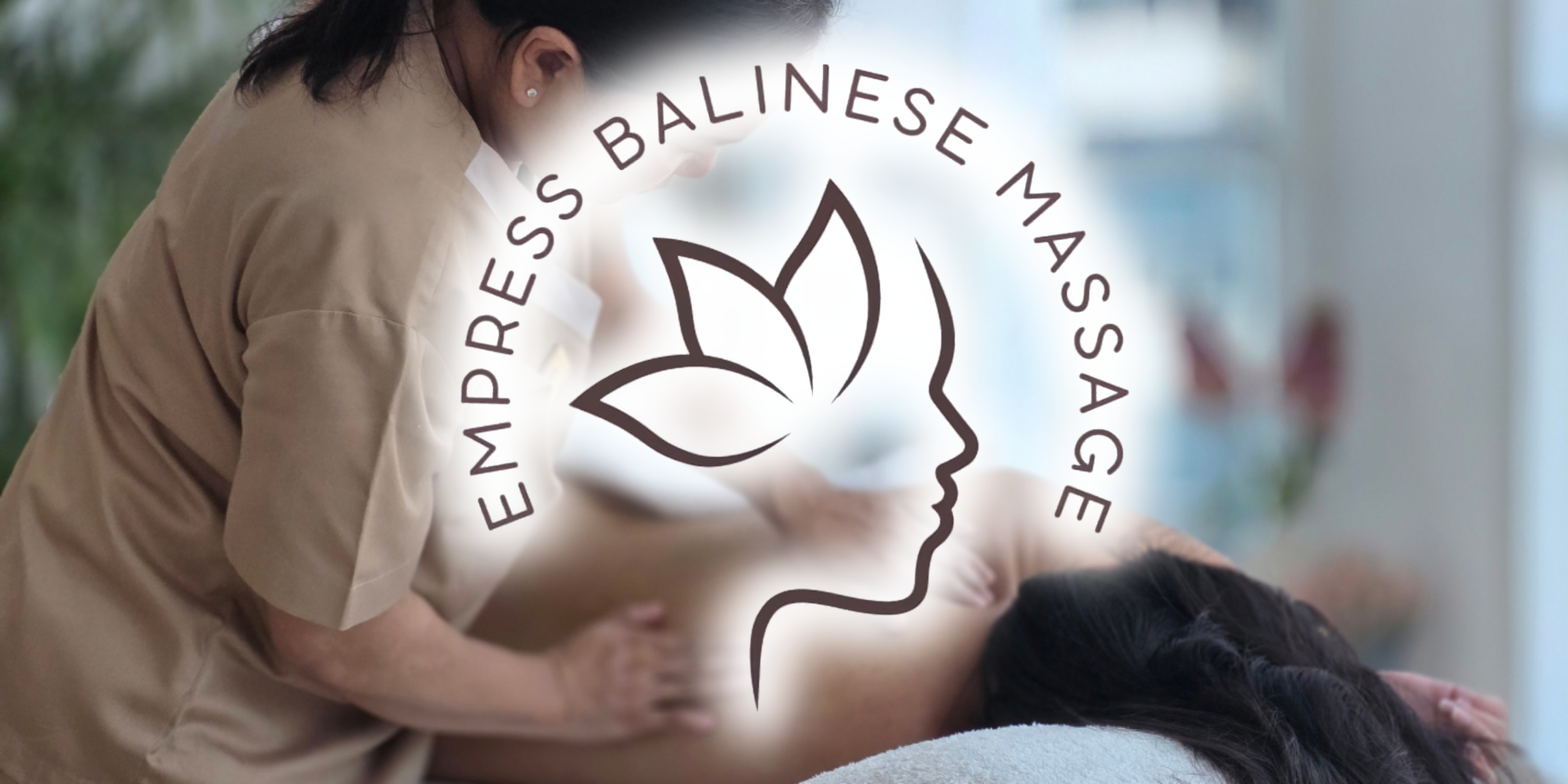 A massage therapist performing a Balinese massage in a serene spa setting